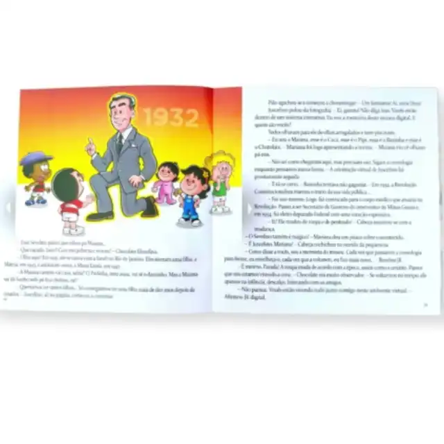 Audiobook infantil Turma do Cabeça Oca — Os desafios de JK, de Christie Queiroz, com audiodescrição.