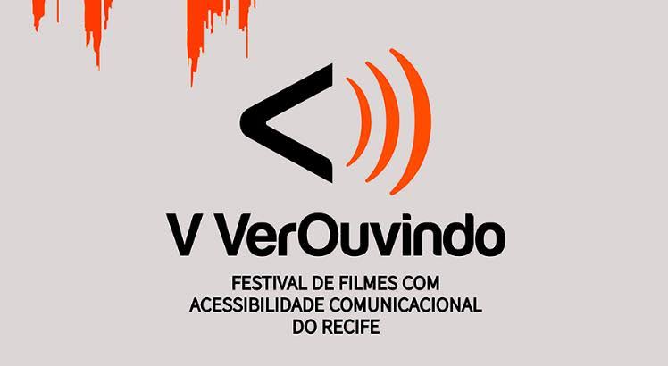 Logo V VerOuvindo - Festival de Filmes com Acessibilidade Comunicacional do Recife