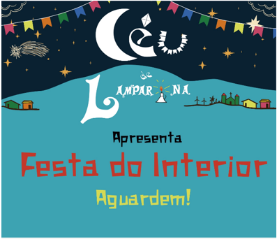 Banner Céu Lamparina - Festa do Interior